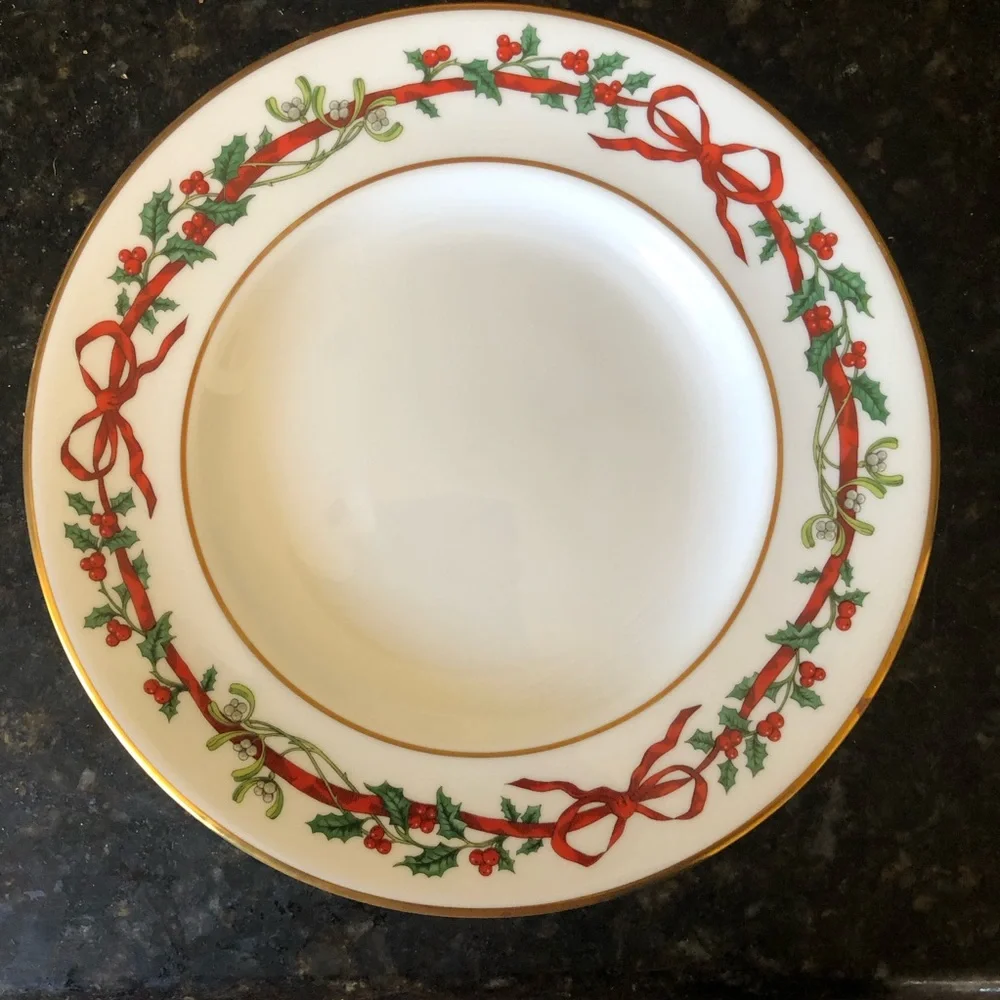 4 Royal Worcester Holly Ribbons 8